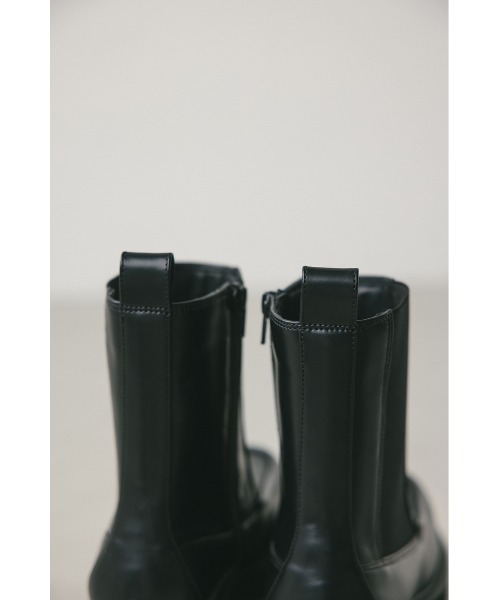 STYLEMIXER（スタイルミキサー）の「スクエアトゥミドルブーツ（ブーツ・レディース・ブラック・SMALL/MEDIUM/LARGE/LL）」の7枚目の写真