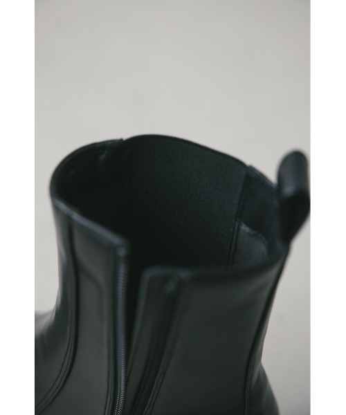 STYLEMIXER（スタイルミキサー）の「スクエアトゥミドルブーツ（ブーツ・レディース・ブラック・SMALL/MEDIUM/LARGE/LL）」の9枚目の写真