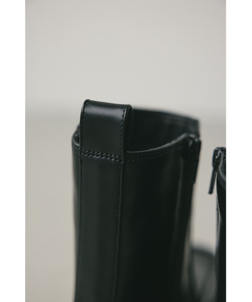 STYLEMIXER（スタイルミキサー）の「スクエアトゥミドルブーツ（ブーツ・レディース・ブラック・SMALL/MEDIUM/LARGE/LL）」の10枚目の写真