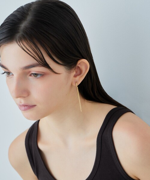 eteフリンジピアス フリンジ ハグピアス（ピアス（両耳用））｜ete（エテ）のファッション