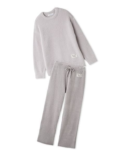 HOMME】カラフルパウダープルオーバー＆ベビモコリブロングパンツ