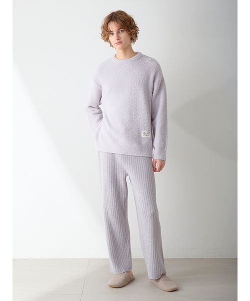 HOMME】カラフルパウダープルオーバー＆ベビモコリブロングパンツ