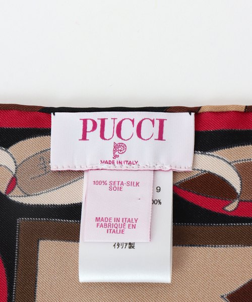JOURNAL STANDARD(ジャーナルスタンダード)の「EMILIO PUCCI / エミリオプッチ FOULARD 52X52 - SILK TWILL(バンダナ/スカーフ・メンズ・ゴールド・FREE)」の3枚目の写真