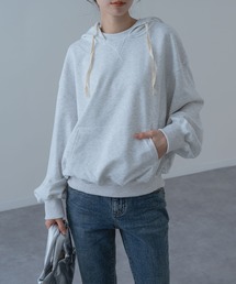 SABUROKU（サブロク）の「【SABUROKU】後付け フード で首元すっきり！快適パーカー！（パーカー）」