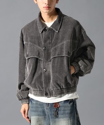 LAND MUSEUM（ランドミュージアム）の「LAND MUSEUM／コーデュロイリベットブルゾン（ブルゾン）」