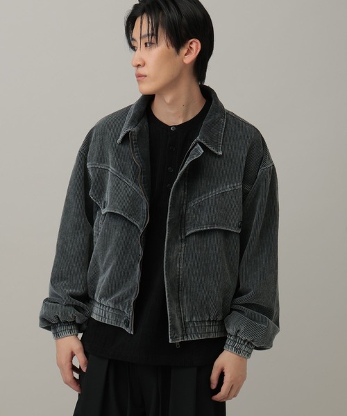 LAND MUSEUM／コーデュロイリベットブルゾン（ブルゾン）｜LAND MUSEUM
