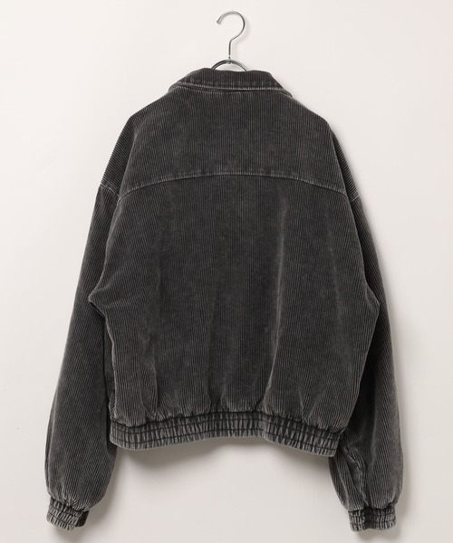 LAND MUSEUM（ランドミュージアム）の「LAND MUSEUM／コーデュロイリベットブルゾン（ブルゾン・メンズ・ダークブルー/ブラック・MEDIUM/LARGE）」の15枚目の写真