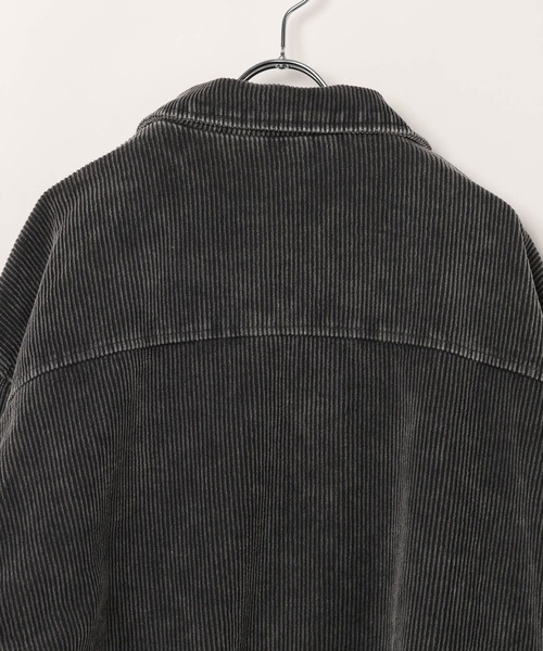 LAND MUSEUM（ランドミュージアム）の「LAND MUSEUM／コーデュロイリベットブルゾン（ブルゾン・メンズ・ダークブルー/ブラック・MEDIUM/LARGE）」の16枚目の写真