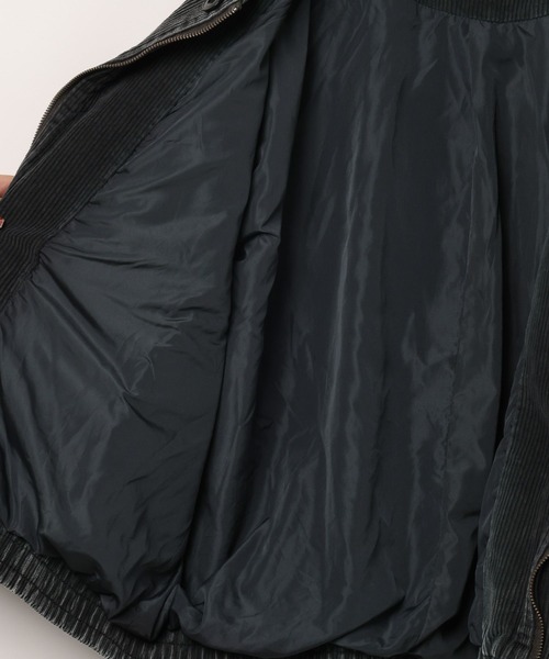 LAND MUSEUM（ランドミュージアム）の「LAND MUSEUM／コーデュロイリベットブルゾン（ブルゾン・メンズ・ダークブルー/ブラック・MEDIUM/LARGE）」の18枚目の写真