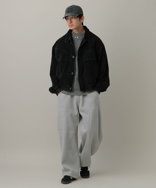 LAND MUSEUM／コーデュロイリベットブルゾン（ブルゾン）｜LAND MUSEUM