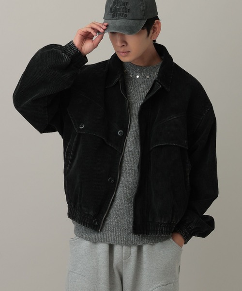 LAND MUSEUM／コーデュロイリベットブルゾン（ブルゾン）｜LAND MUSEUM