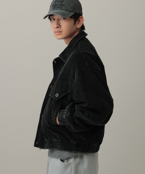 LAND MUSEUM／コーデュロイリベットブルゾン（ブルゾン）｜LAND MUSEUM