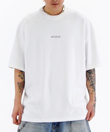 ピグメントスモールロゴ半袖Tシャツホワイト
