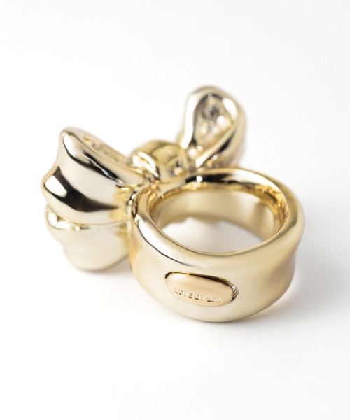 LOVE BY e.m. （ラブバイイーエム）の「ビックリボンリング/25CC/レディース/クリスマスコレクション（リング・メンズ・シルバー/ピンク/ブラウン/ブラック/ゴールド・LL/M/L）」の9枚目の写真