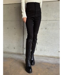 EGOIST | Backクロスハイウエストスキニーパンツ(その他パンツ)