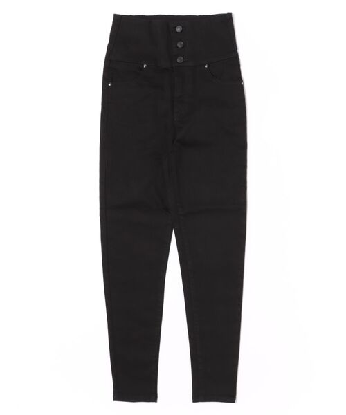 EGOIST（エゴイスト）の「Backクロスハイウエストスキニーパンツ（その他パンツ・レディース・ブラック・SS/S/M）」の13枚目の写真