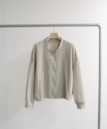 attiree（アティレー）の「カットソージップジャケットブルゾン（ブルゾン）」