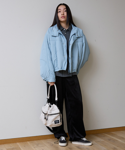 Dickies(ディッキーズ)の「【Dickies / ディッキーズ】PADDED MP 2WAY BAG/ショルダーバッグ/81278900/大容量【WEB限定】(トートバッグ・レディース・チャコールグレー/ブラック/アイボリー/カーキ・フリー)」の5枚目の写真