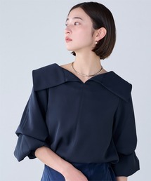 ur's（ユアーズ）の「3wayワイド襟ブラウス（シャツ/ブラウス）」
