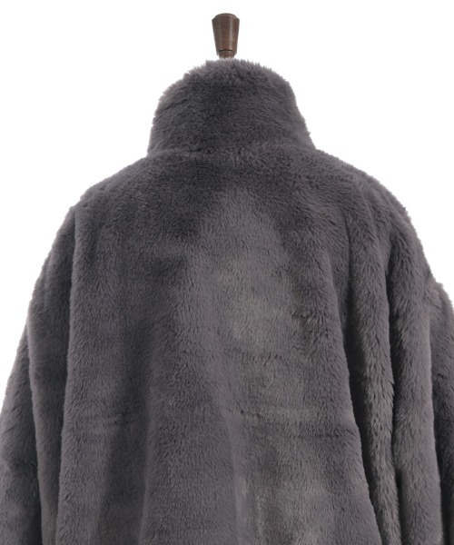 axes femme（アクシーズファム）の「ラビットライクファーコート（その他アウター・レディース・キナリ/チャコール/ピンク・FREE）」の15枚目の写真