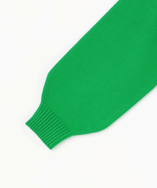 by LOVEiT（バイラビット）の「パネルロゴニット（ニット/セーター・キッズ・オフホワイト/レッド/グリーン・120cm/150cm/130cm/140cm/160cm）」の15枚目の写真