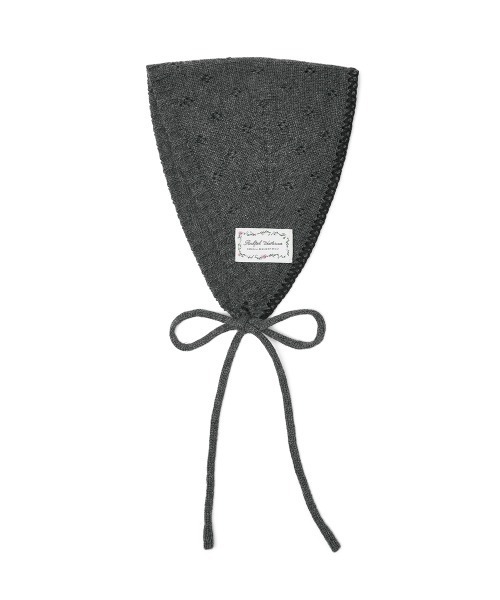 ROCKFISH WEATHERWEAR(ロックフィッシュウェザーウェア)の「LACE KNIT EARMUFF(イヤーマフ・レディース・グレー/オリーブ/オートミール・FREE)」の4枚目の写真