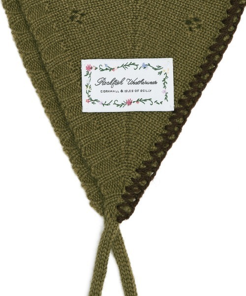 ROCKFISH WEATHERWEAR(ロックフィッシュウェザーウェア)の「LACE KNIT EARMUFF(イヤーマフ・レディース・グレー/オリーブ/オートミール・FREE)」の12枚目の写真