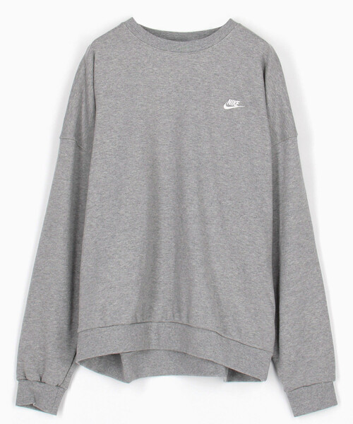 NIKE(ナイキ)の「限定展開 NIKE/ナイキ ナイキ クラブ フリース メンズ オーバーサイズド フレンチテリー クルー / HJ1820(スウェット・メンズ・ブラック/グレー・LARGE/MEDIUM/XX-LARGE/X-LARGE)」の1枚目の写真