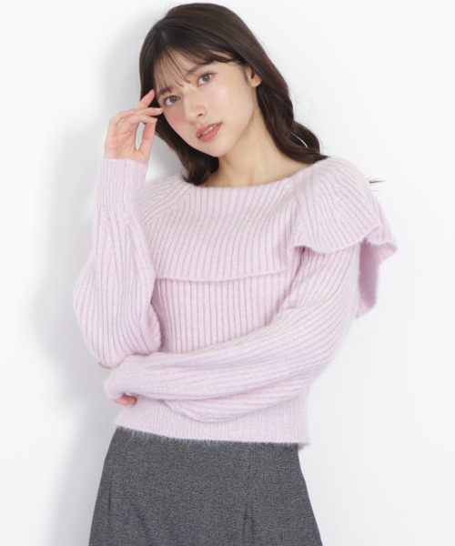 ◇ ふわふわケープニット（ニット/セーター）｜JILL by JILL STUART