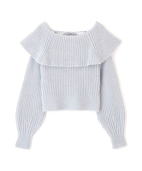 JILL by JILL STUART（ジルバイジルスチュアート）の「◇ ふわふわケープニット（ニット/セーター・レディース・ホワイト/ピンク/ブルー・FREE）」の8枚目の写真