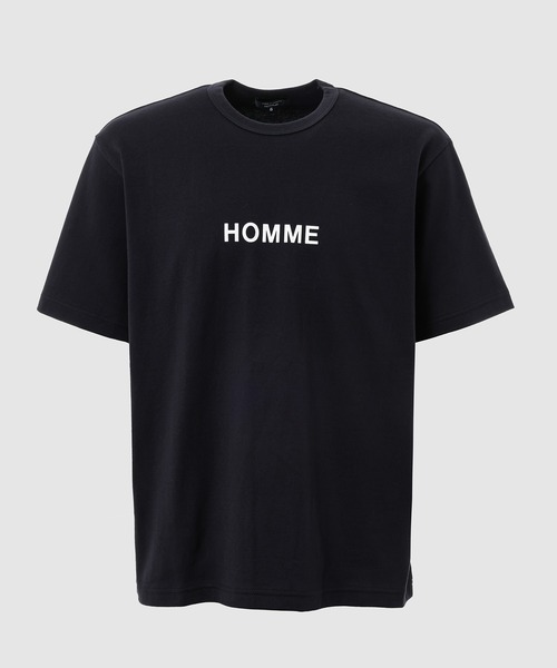 COMME des GARCONS HOMME（コム デ ギャルソン・オム）の「『HOMME』 BIG TEE（Tシャツ/カットソー・メンズ・ネイビー/ホワイト/ブラック・S/M/L/XL）」の3枚目の写真