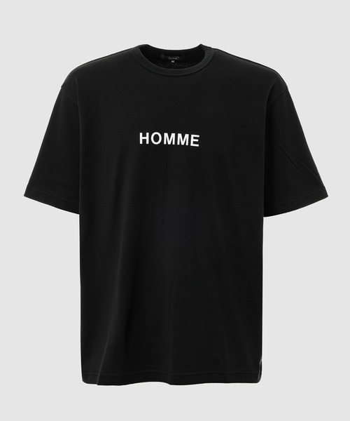 COMME des GARCONS HOMME（コム デ ギャルソン・オム）の「『HOMME』 BIG TEE（Tシャツ/カットソー・メンズ・ネイビー/ホワイト/ブラック・S/M/L/XL）」の2枚目の写真