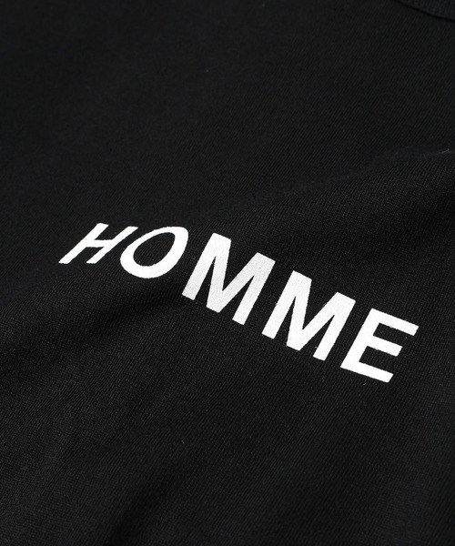 COMME des GARCONS HOMME（コム デ ギャルソン・オム）の「『HOMME』 BIG TEE（Tシャツ/カットソー・メンズ・ネイビー/ホワイト/ブラック・S/M/L/XL）」の4枚目の写真
