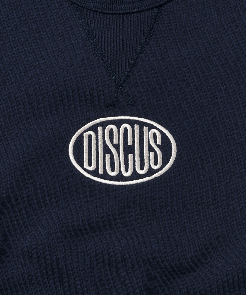 DISCUS ATHLETIC(ディスカス アスレチック)の「ヘビーウェイトレギュラーフィットオーバルロゴスウェットシャツネイビー(スウェット・レディース・その他・LARGE/MEDIUM/SMALL/X-LARGE/XX-LARGE)」の6枚目の写真