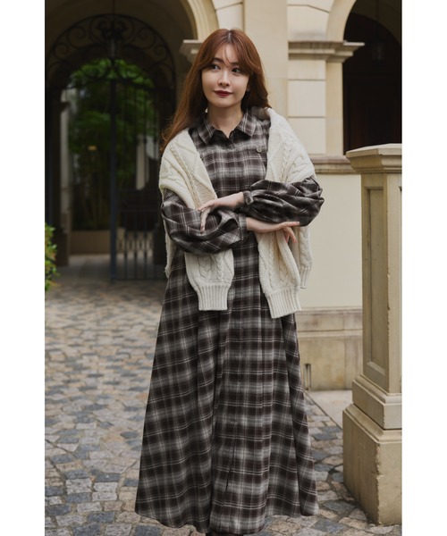 H Boa Cable Knit Cardigan（カーディガン/ボレロ）｜Her lip to（ハー