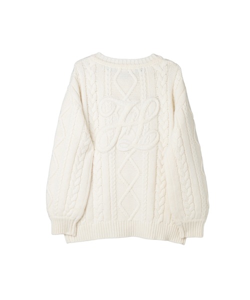 H Boa Cable Knit Cardigan（カーディガン/ボレロ）｜Her lip to（ハー