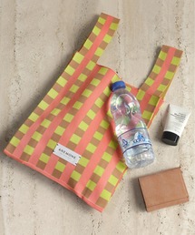 ANEMONE（アネモネ）の「チェック柄ニットバッグ（トートバッグ）」