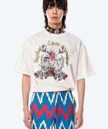 オールドスクールプリントオーバーサイズTシャツ(UNISEX)_UTT-ST14