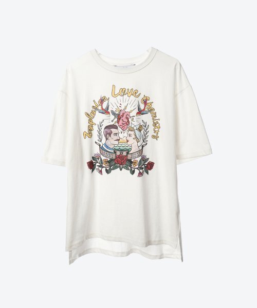 UNTAGE(アンテージ)の「オールドスクールプリントオーバーサイズTシャツ(UNISEX)_UTT-ST14(Tシャツ/カットソー・メンズ・その他・FREE)」の5枚目の写真