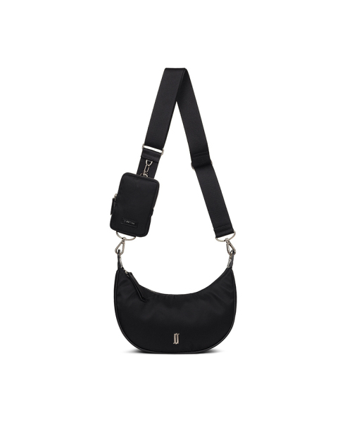 JESTINA（ジェイエスティナ）の「ジョエルジョイ SMホーボー BK (JHNCHA1BF877BK280)（ショルダーバッグ・レディース・ブラック・FREE）」の5枚目の写真