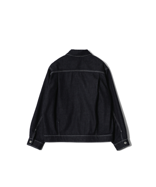 HORLISUN(ホーリーサン)の「Liverty Trucker Denim Jacket Dark Navy(デニムジャケット・レディース・その他・MEDIUM/LARGE)」の2枚目の写真