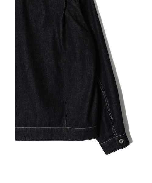 HORLISUN(ホーリーサン)の「Liverty Trucker Denim Jacket Dark Navy(デニムジャケット・レディース・その他・MEDIUM/LARGE)」の4枚目の写真