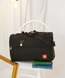 【miffy/ミッフィー】 70thアイテム ナインチェ チャーム付き折りたたみボストンバッグ(L)