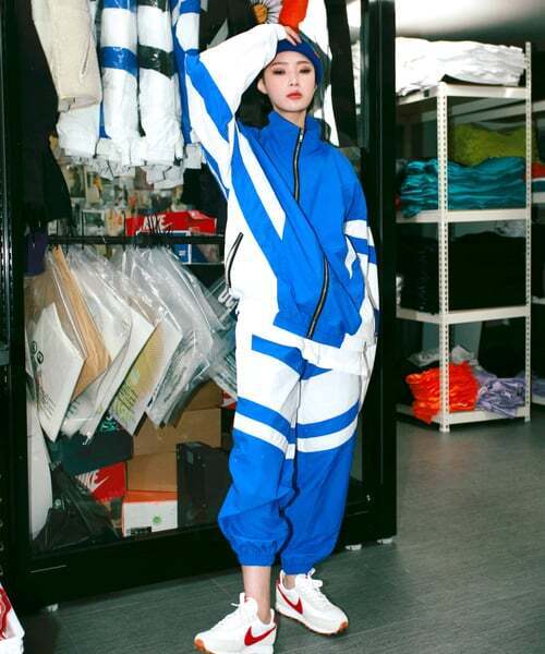 Old School Woven Track Pants - Blue