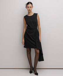 VENTE（ヴァンテ）の「アシンメトリーヘムポイントリトルブラックドレス（ワンピース）」