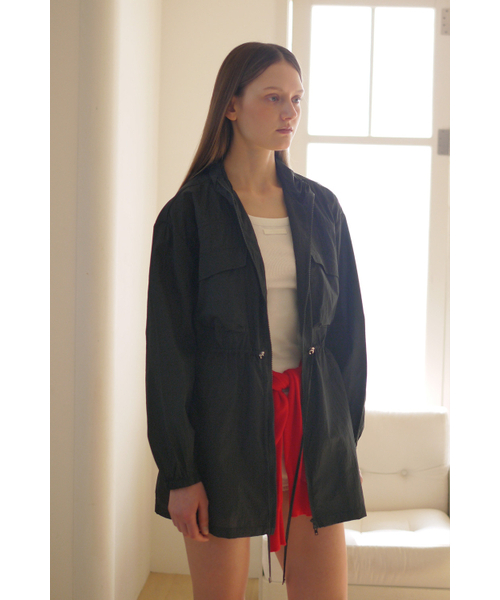 AFTERHOURS（アフターアワーズ）の「LIGHT WEIGHT JACKET (BLACK)（ナイロンジャケット・レディース・その他・FREE）」の4枚目の写真