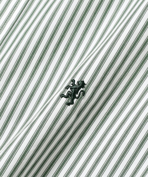 GYMPHLEX（ジムフレックス）の「【別注】Gymphlex / ストライプ シャツ（シャツ/ブラウス・レディース・ブルー/グリーン・14）」の13枚目の写真