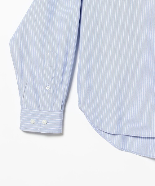 GYMPHLEX（ジムフレックス）の「【別注】Gymphlex / ストライプ シャツ（シャツ/ブラウス・レディース・ブルー/グリーン・14）」の17枚目の写真