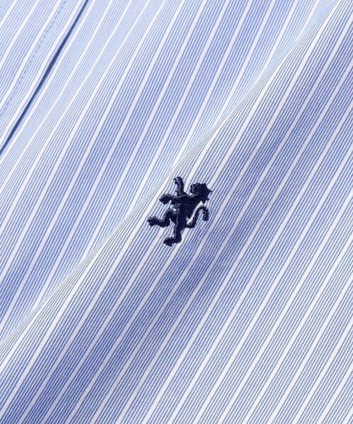 GYMPHLEX（ジムフレックス）の「【別注】Gymphlex / ストライプ シャツ（シャツ/ブラウス・レディース・ブルー/グリーン・14）」の19枚目の写真