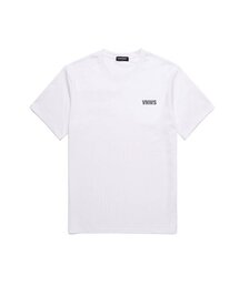 VNWSミニロゴ半袖Tシャツ (VS0008) ホワイト_グレー